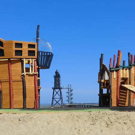 Сasa de vacaciones Ferienhaus Deichbrand Dorum-Neufeld